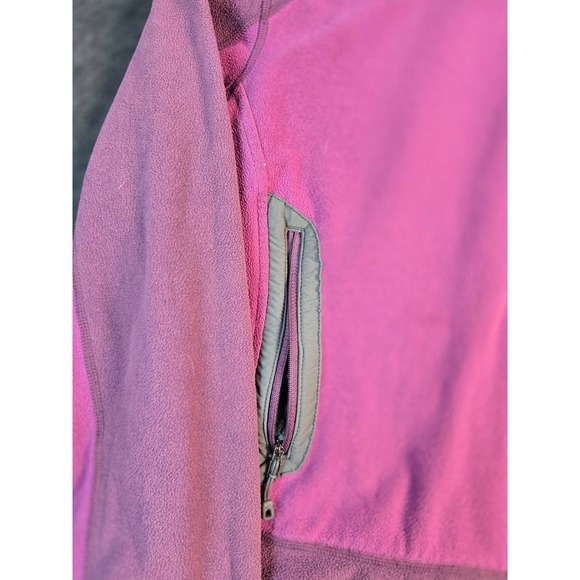 Patagonia Fleece Jacket Full Zip Purple Pink Women's Size Large Outdoor - Picture 5 of 5